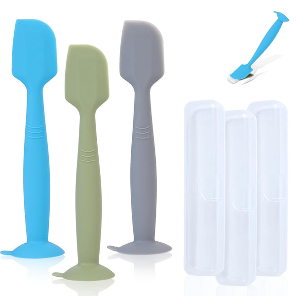babove Baby Diaper Cream Spatula Applicator 3 Pack(with 3 Travel Case), Butt