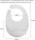 3 Pack PandaEar Super Light Silicone Baby Bib for Boys Girls| Waterproof Baby Bibs with Pocket Food Catcher, Soft