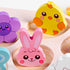 Waybla 1-3 Easter Basket Stuffers - Easter-Themed Wooden Peg Puzzle for Toddlers Years, Montessori Educational Toy