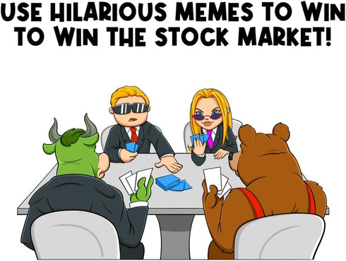 YOLO! WSB Edition Card Game - Hilarious Stonks, Memes & Infinite Tendies for 2-5 Players, Ages 13+, 30 Minutes