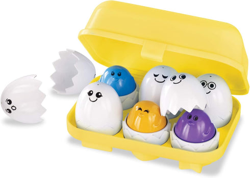 Kidoozie Peek N Peep Eggs, Mentally Stimulating Sorting & Stacking Toy for Ages 1 and Up
