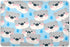 siphylline Cartoon Cute Beer Grey Extra Large Resuable Bed Underpads Water Resistant Diaper