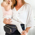 Pack Ditty Co. - Lanikai -Small Diaper Bag - Fanny - Portable Changing Pad - Crossbody Bags For Women - Baby Wipe