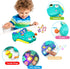 PYYCZA 1 1-3 12-18 Baby Musical Toys for Year Old Boys and Girls, Piano Keyboard Light Up Musical Toys for Toddlers