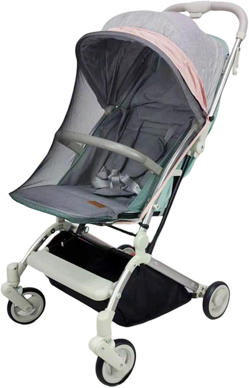 RSHuiOUXX Strollers Net Breathable Full Coverage Baby Net for Baby Carriers Pushchair Pram