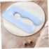 U-Shape Pregnancy Support Pillow Case Multi-Functional Body Cushion Cover for Side Sleeping Durable Washable Sky Blue