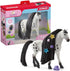 Schleich Horse Club Sofia's Beauties, Knabstrupper Stallion Beauty Horse with Brushable Hair, 8pc Styling Figurine