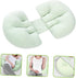 Comfort U-Shaped Pillow for Expecting Mothers - Maternity Lumbar and Abdominal Support