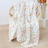 2-Pack 70% 30% (47" 47"), LifeTree Muslin Swaddle Blankets for Baby Girl, Viscose from Bamboo and Cotton Large Swaddle