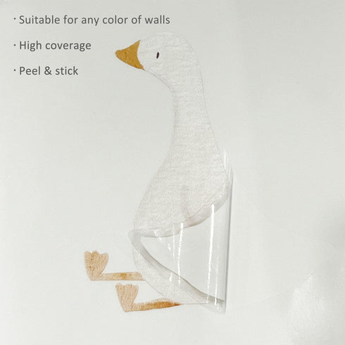 32 Pcs Boho Nursery Animal Wall Decals Peel and Stick, PVC Watercolor Animals Wall Stickers, Cute Wall Art Decor Decal