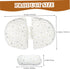 LIOOBO U-Shaped Pregnancy Pillow Maternity Pillow for Sleep for Pregnant Women Side Back Support Adjustable Lumbar