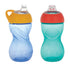 Nuby No-Spill Clik-it Soft Spout 10oz Cup, Leak-Proof & Easy-Grip Design, 2 Pack, 6+M, Neutral Colors