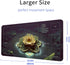 MTG Game Playmat, TCG Play Mat for MTG TCG 24 x 14 inches Trading Card Inked Game Playmats with Storage Bag Smooth Rubber Surface Battle Game