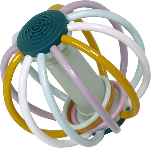Manhattan Toy Comet Rattle & Teether - Outer Space Baby Toy for Sensory Development