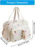 KMGDM Multifunctional Storage Bag Wear Resistant Diaper Organiser Case with Lovely Cartoon Pattern for Traveling Moms