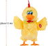Easter Chicken Animal Toy Doll - Electric Crazy Plush Chicken with Sound Music, Laying Egg