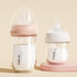2, 3+ 3 Counts (Pack 1) Gulicola Natural Flow Baby Bottle Silicone Nipple Level Medium Flow (M), Months