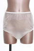 Vxuxlje 3Pcs Adult Unisex Waterproof Underwear Transparent Elastic Waistband Briefs Underpants