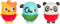 B. toys Mold Free Bath Toys, Squish & Splash, Color-changing Animals, Easy Cleaning Bath Toy for 6 Months +