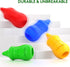 YSNYSN 16 1-3,Non-Toxic Colors Jumbo Baby bottle Crayons for Toddlers & Washable,Easy-Grip Infant Crayons for Early