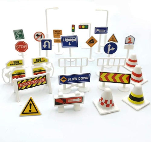 Play Road Tape for Toy Cars & Trains, Black Tape, 3 Rolls, 197 inch by 1.9 inch, Traffic Signs
