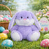 10 inch HollyHOME Easter Bunny Stuffed Animal Stuffed Bunny Plush Soft and Cuddly Stuffed Rabbit Easter Gift for Kids