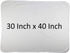 Baby Blank Receiving Blankets, 100% Cotton Fabric for 1-Pack White (30 x 40 Inches / 100% Cotton Interlock) by Bambini
