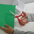 JAM PAPER Multi-Purpose Precision Scissors, 8 Inch, Red with Ergonomic Handle & Stainless Steel Blades