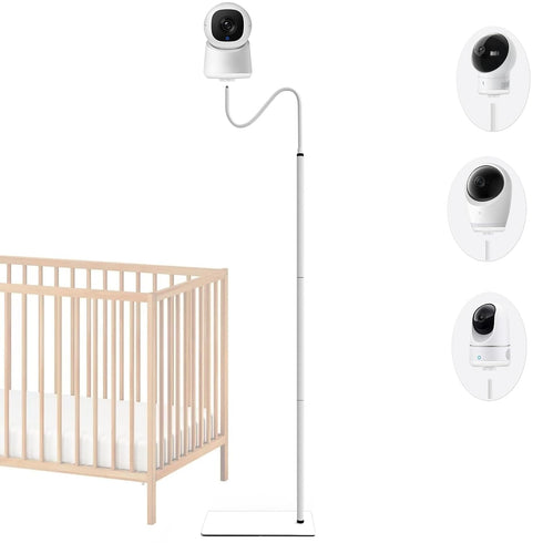 EYSAFT Baby Monitor Floor Stand Holder Mount Compactible for eufy E21,E30,Spaceview E110, Spaceview