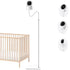 EYSAFT Baby Monitor Floor Stand Holder Mount Compactible for eufy E21,E30,Spaceview E110, Spaceview