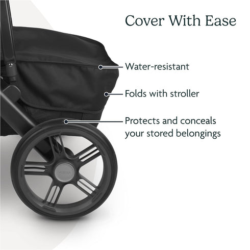 V2 V3 UPPAbaby Basket Cover for Vista and Vista Strollers - Protects and Conceals Belongings - Easy Attachment