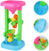 Alipis Sand Wheel Beach Toy - Water Sifting Funnel and Hourglass Toy for Summer Beach Fun