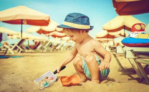 UMUACCAN Beach Mesh Shovel, Shark Tooth Sifter Dipper for Shell Collecting, Kids Filter Sand Scooper for Picking Up