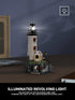 Set, Adults1092 GOTIMON Island Lighthouse Building Block Toy Gifts for Kids and PCS