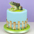 Gemini&Genius Tree Frog Toy Figure for Kids, Realistic Hand Painted Bullfrog Action Figure