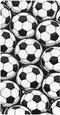 CZXW Soccer Balls Black White Crib Sheets Fitted 52" x 28" Natural Cotton