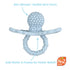 100% 3 RaZbaby Penguin RaZbuddy w/RaZberry Teething Relief Pacifier Soothes Sore Gums w/Nature-Inspired Texture