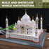ArtorBricks Taj Mahal Architectural Building Set - Large Model Kit (1503 Pieces) and Gift for Adults