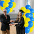 50 Pcs 12inch Yellow and Blue Balloons for Birthday & Wedding Parties