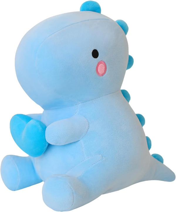 SQEQE Dinosaur Stuffed Animal - 12 Inch Loving Soft Dino Plush Toys with Heart for Valentine Day, Gift for Her