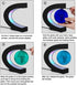DIDWI Levitating Globe Multi-Color Changing Rotating Floating Globe with LED Light Magnetic Levitation World Map Globes