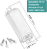 CLYMENE Light Switch Cover Guard, Child Proof Wall Switch Cover for Rocker Style Lights (Clear, 4 Pack)