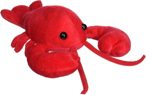 Mary Meyer Stuffed Animal Soft Toy, Lobbie Lobster, 10-Inches, Red and Black