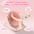 6 Baby Bath Seat for Babies Months & Up, Non-Slip Bath Seats for Babies Sitting up,Bath tub Seat with Suction Cups,Safe