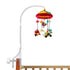 AICMEI 24 inch Crib Mobile Bed Bell Frame arm Bracket, Double nut Screw Fixing Frame -DIY Toy Decoration Bracket (Stand