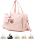 NIKUKY Baby Diaper Bag Tote, Cute Small Crossbody Nappy Mommy Bag, Lightweight Travel