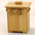Bits and Pieces Wooden Bamboo Puzzle Box, Brainteaser Gift