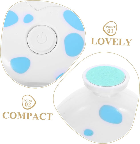 Trimmer TOYANDONA Electric Nail for Infants Cartoon Dinosaur Design Safe Baby Nail Polisher Grinding Pads for Newborns