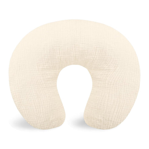 Hooyax Muslin Nursing Pillow Covers Only, Soft and Breathable Nursing Covers for