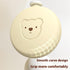 SHINLHUA Set: 6 Trimmer Newborn Electric Care Gentle Grinding Heads, & Compact Storage Quiet Nails Polisher Round Tool